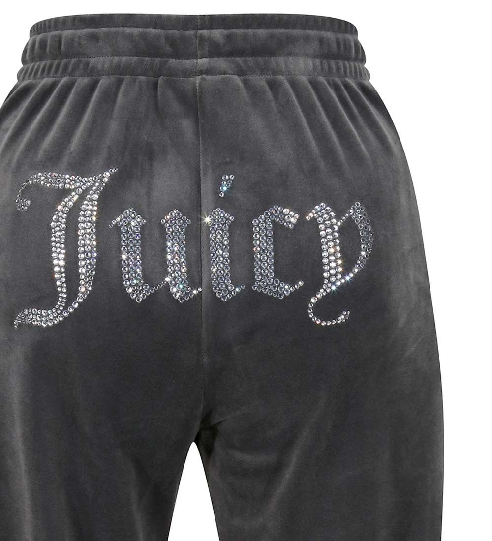 Juicy Couture Sweatpants - Velour - Raven