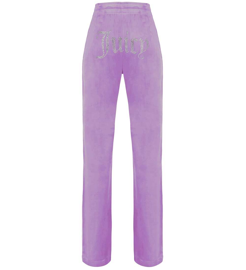 Juicy Couture Sweatpants - Velour - Sheer Lilac