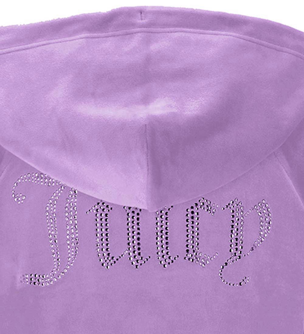 Juicy Couture Cardigan - Velour - Sheer Lilac