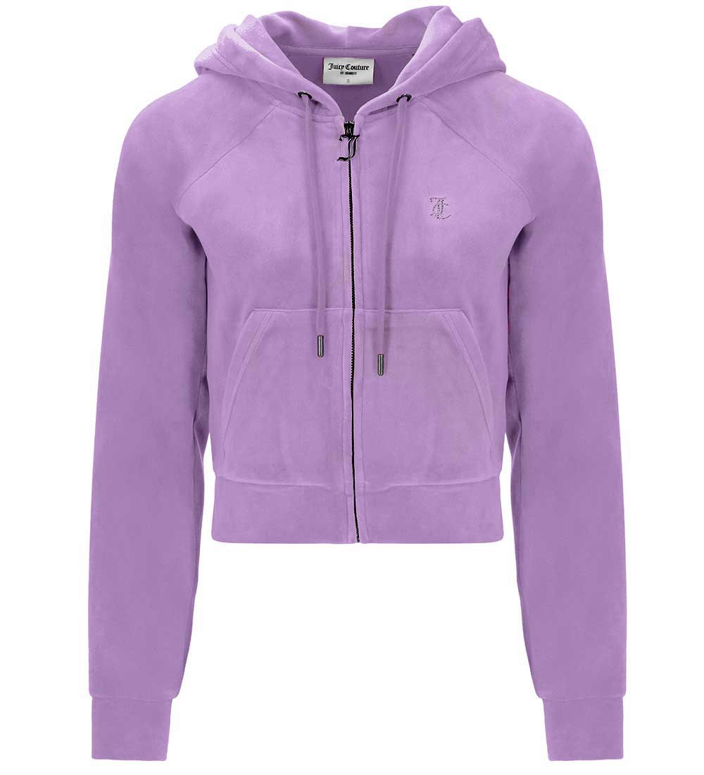 Juicy Couture Cardigan - Velour - Sheer Lilac