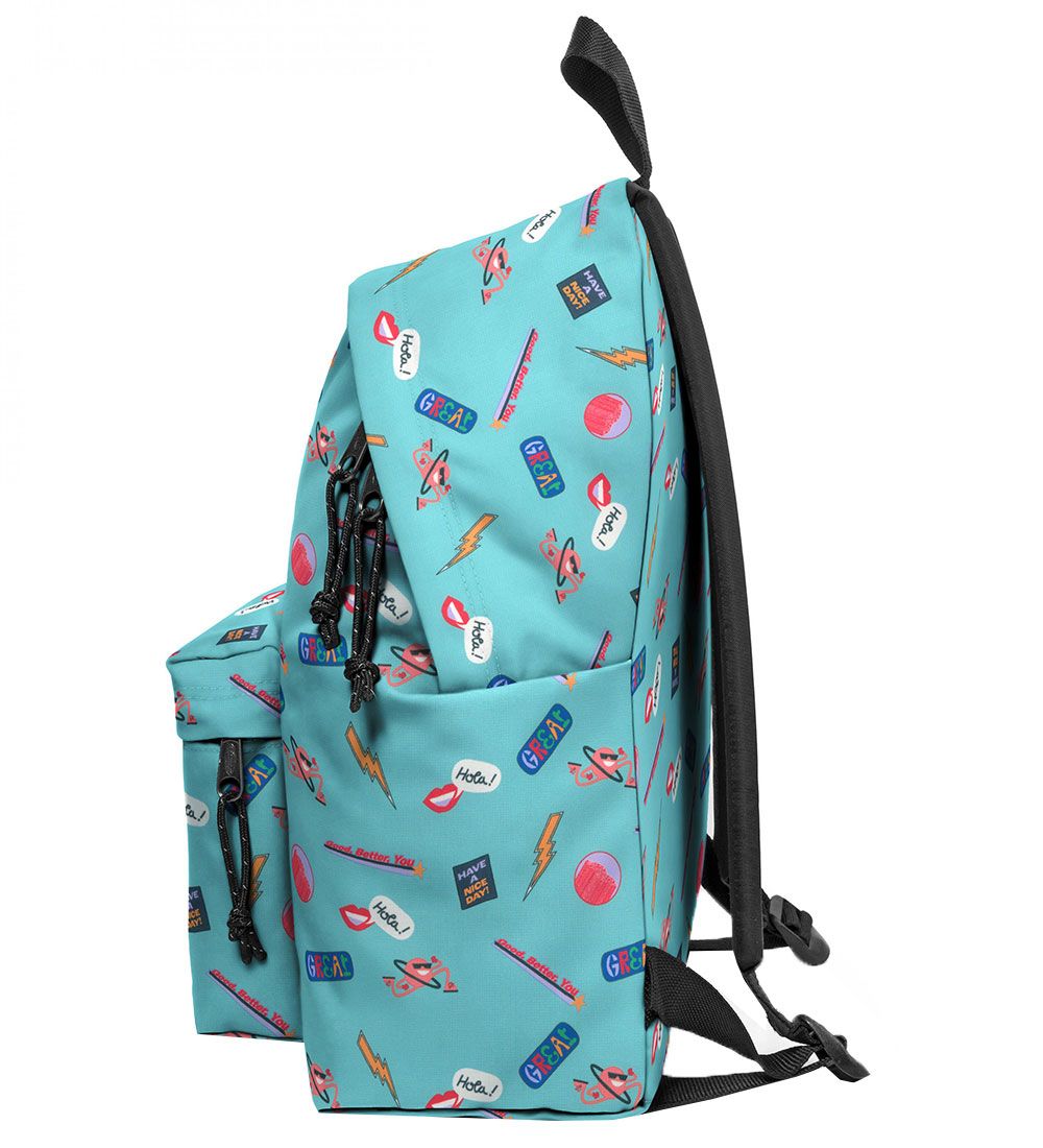 Eastpak Rygsæk - Padded Pak'r - 24L - Turkis m. Print