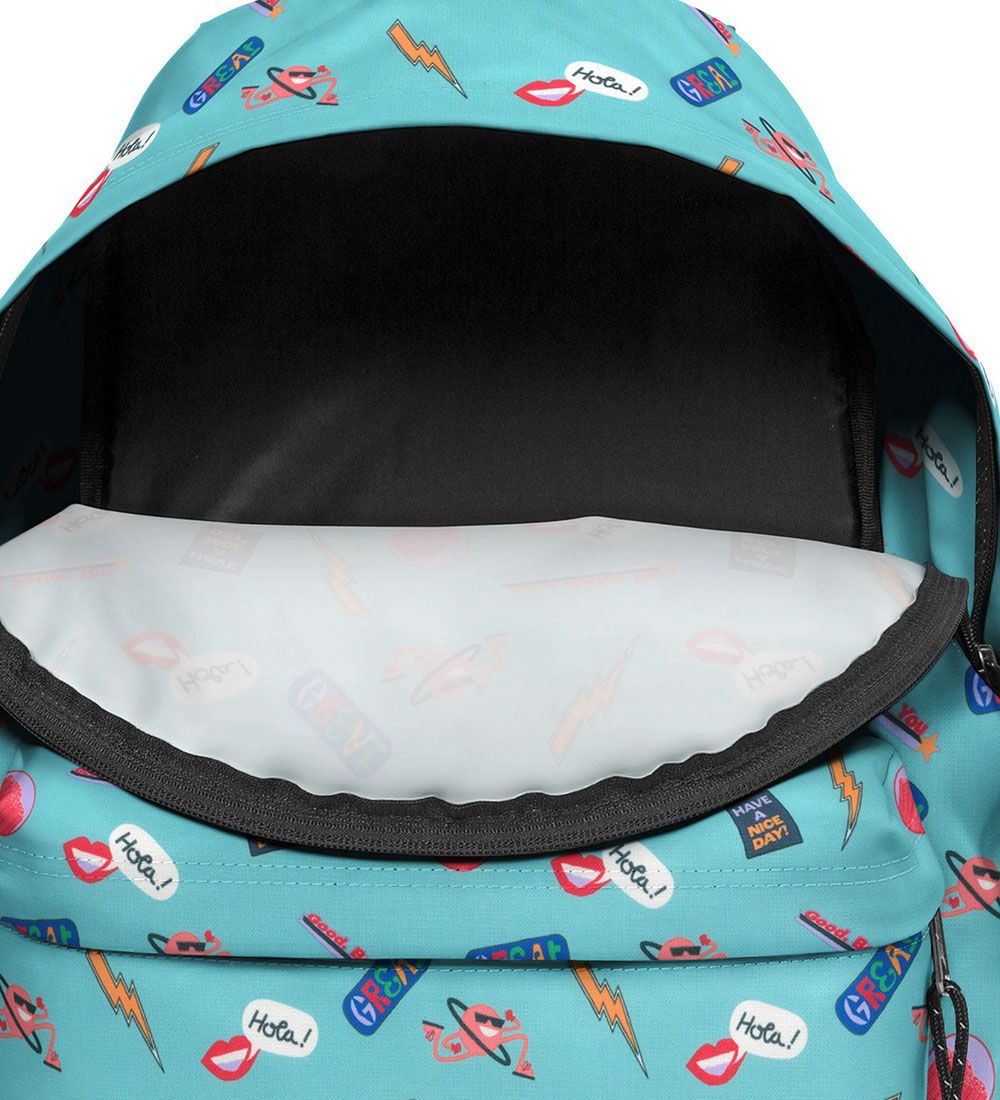 Eastpak Rygsæk - Padded Pak'r - 24L - Turkis m. Print