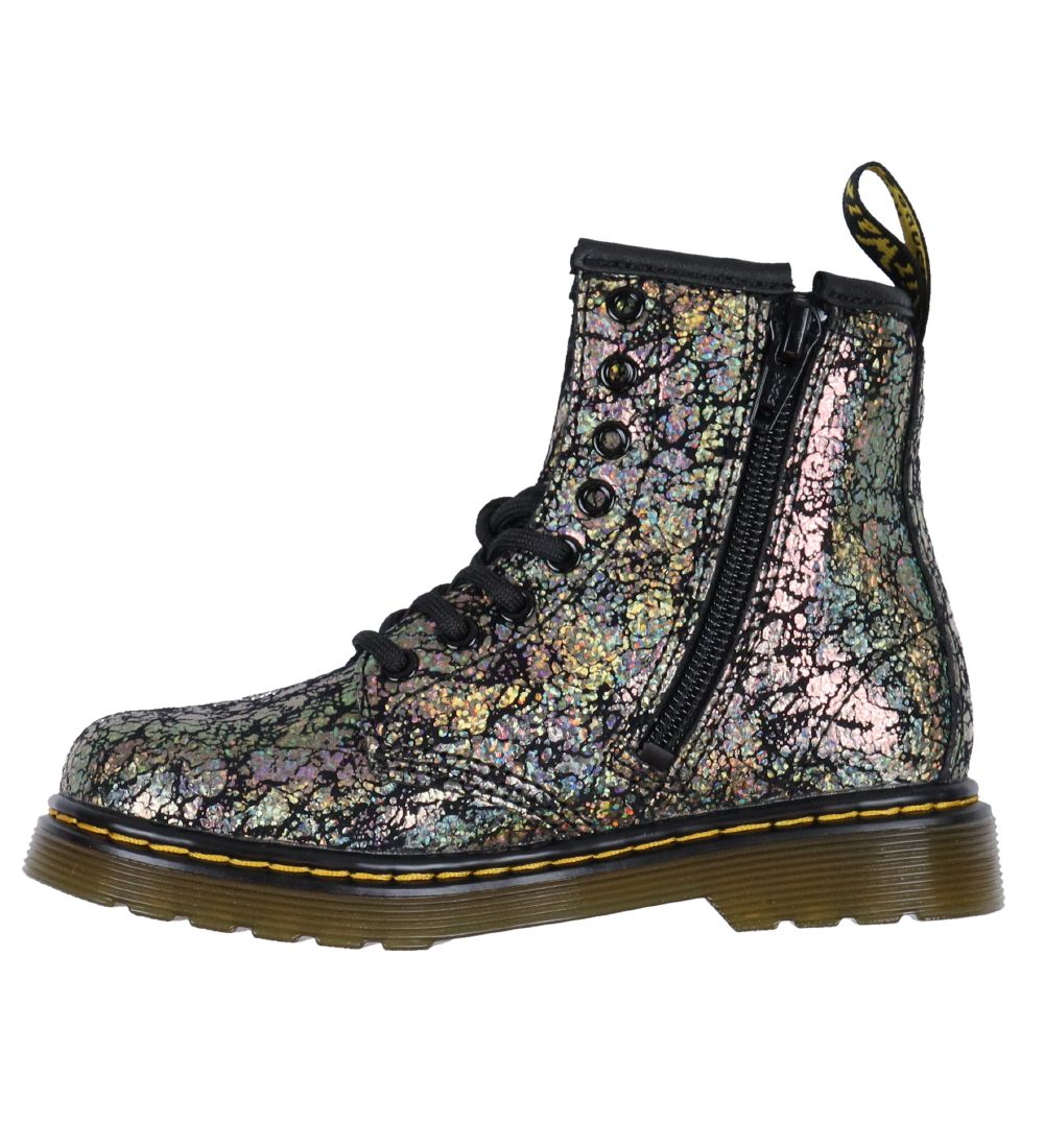Dr. Martens Støvler - 1460 J Disco Crinkle - Sort