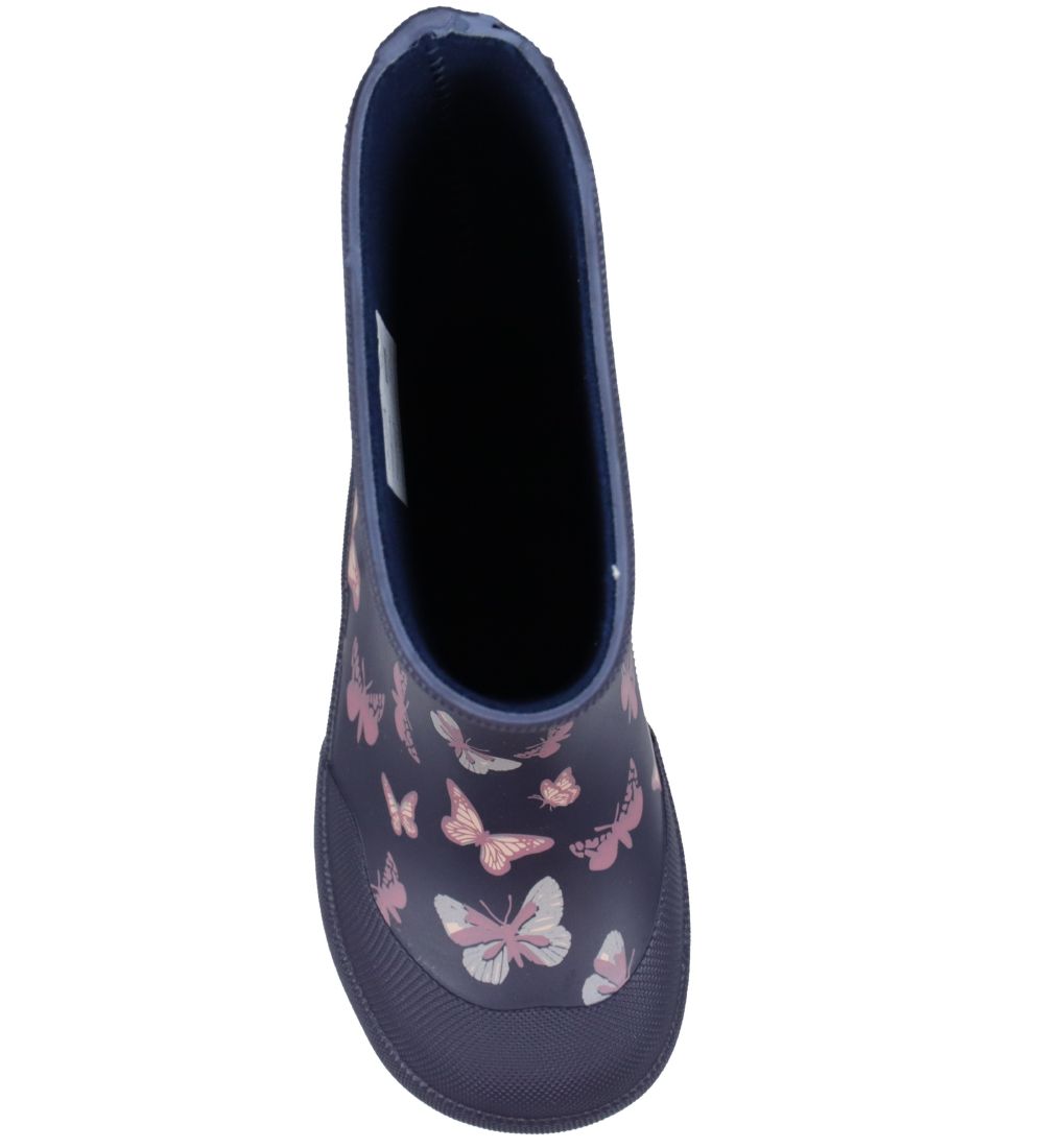 Viking Gummistøvler - Jolly - Navy/Antiquerose