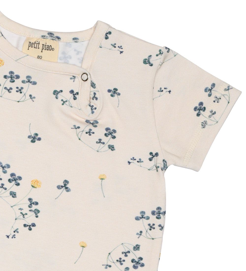 Petit Piao Sommerdragt - Blomster Print - Clover