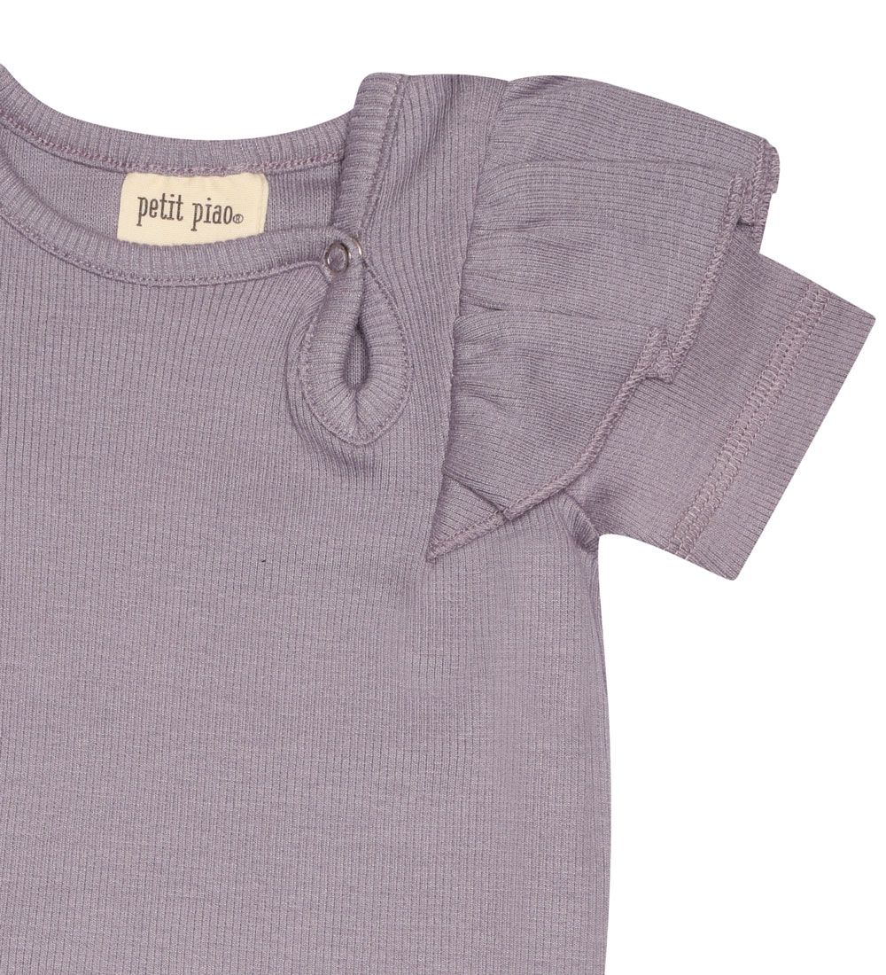 Petit Piao Body k/æ - Modal - Rib - Dusty Lavender