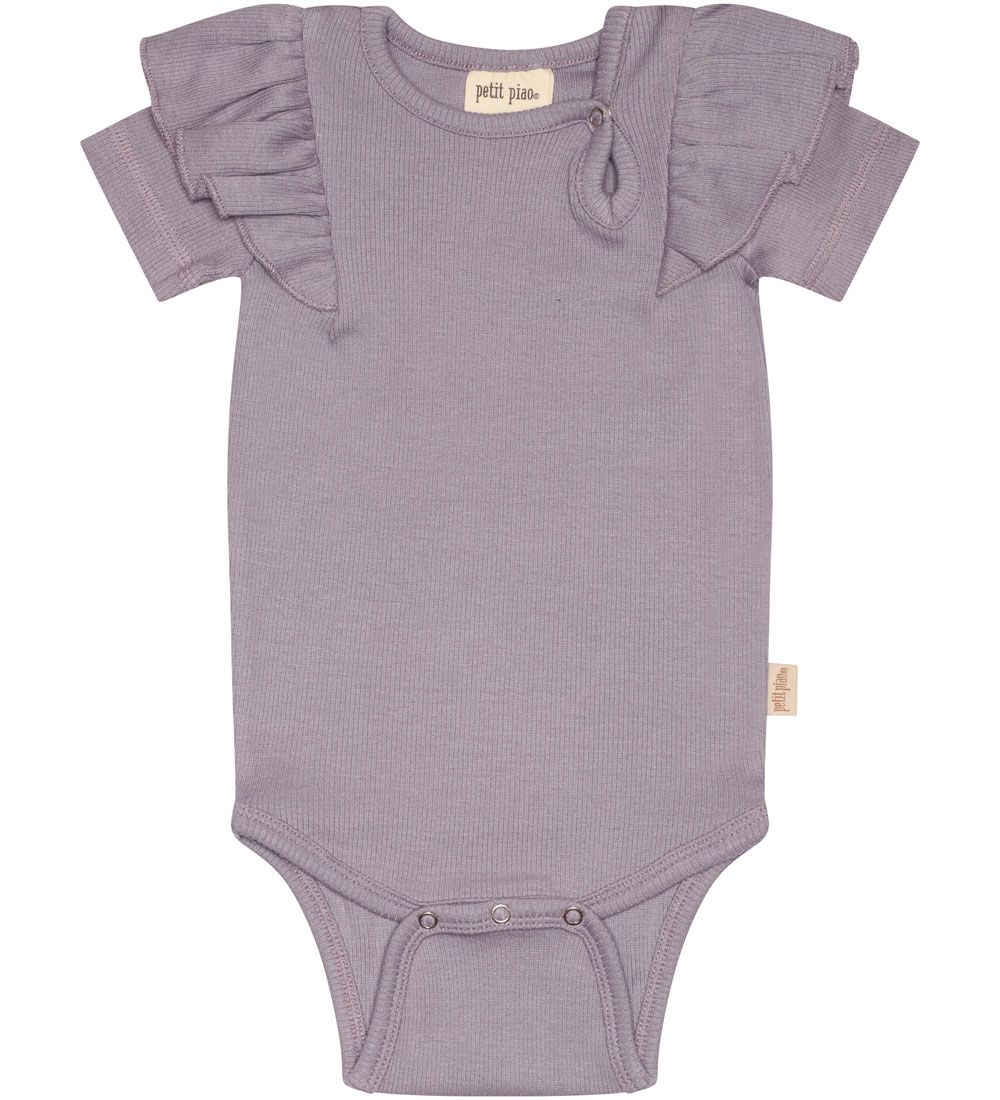 Petit Piao Body k/æ - Modal - Rib - Dusty Lavender