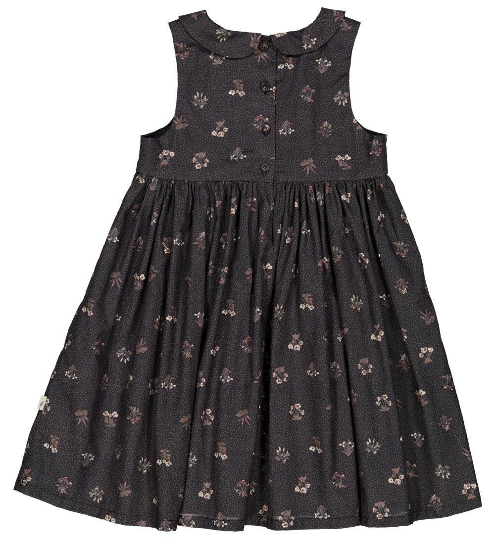 Wheat Kjole - Eila - Black Flowers