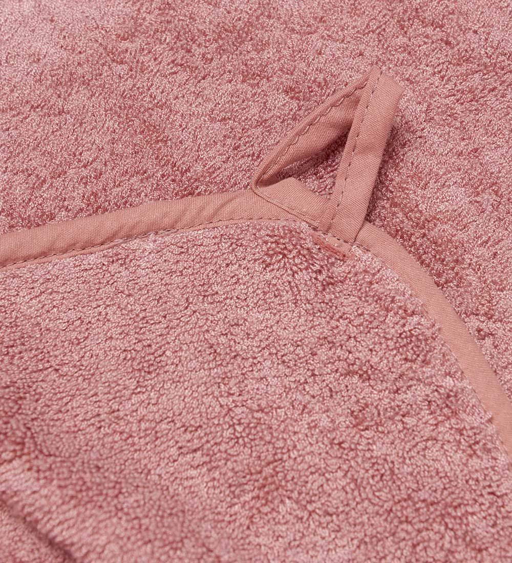 Pippi Baby Babyhåndklæde - 83x83 cm - Old Rose