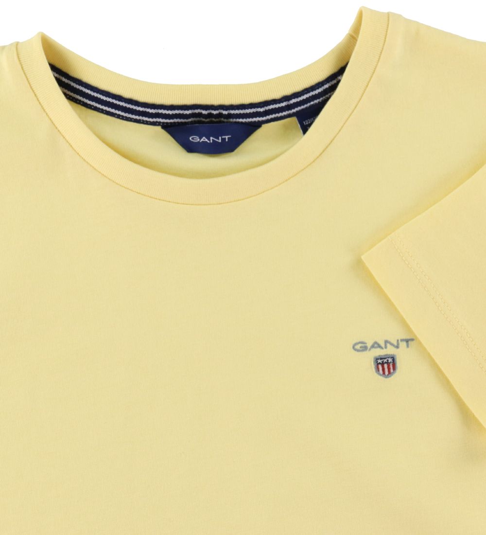 GANT T-shirt - The Original - Lemon