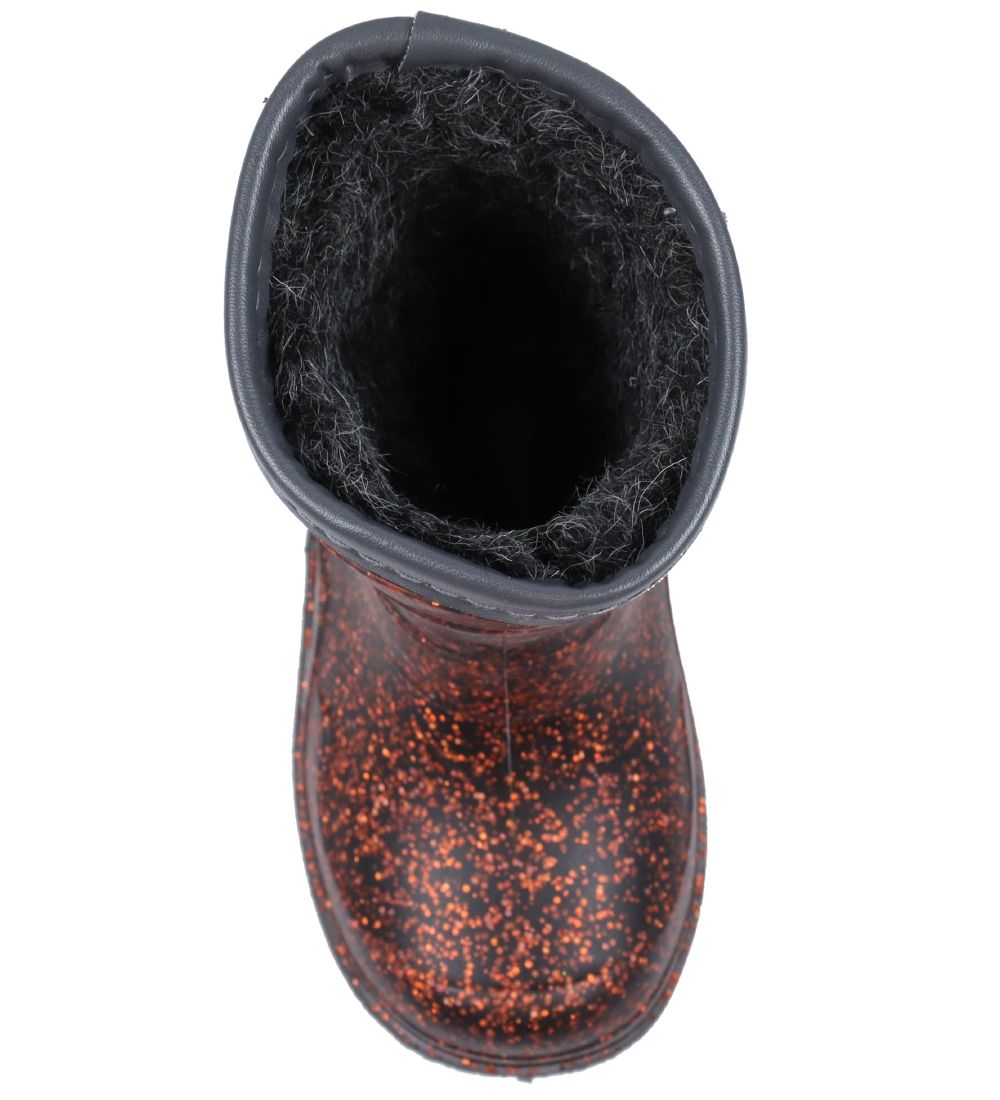 Mikk-Line Termostøvler - Glitter - Ginger Bread