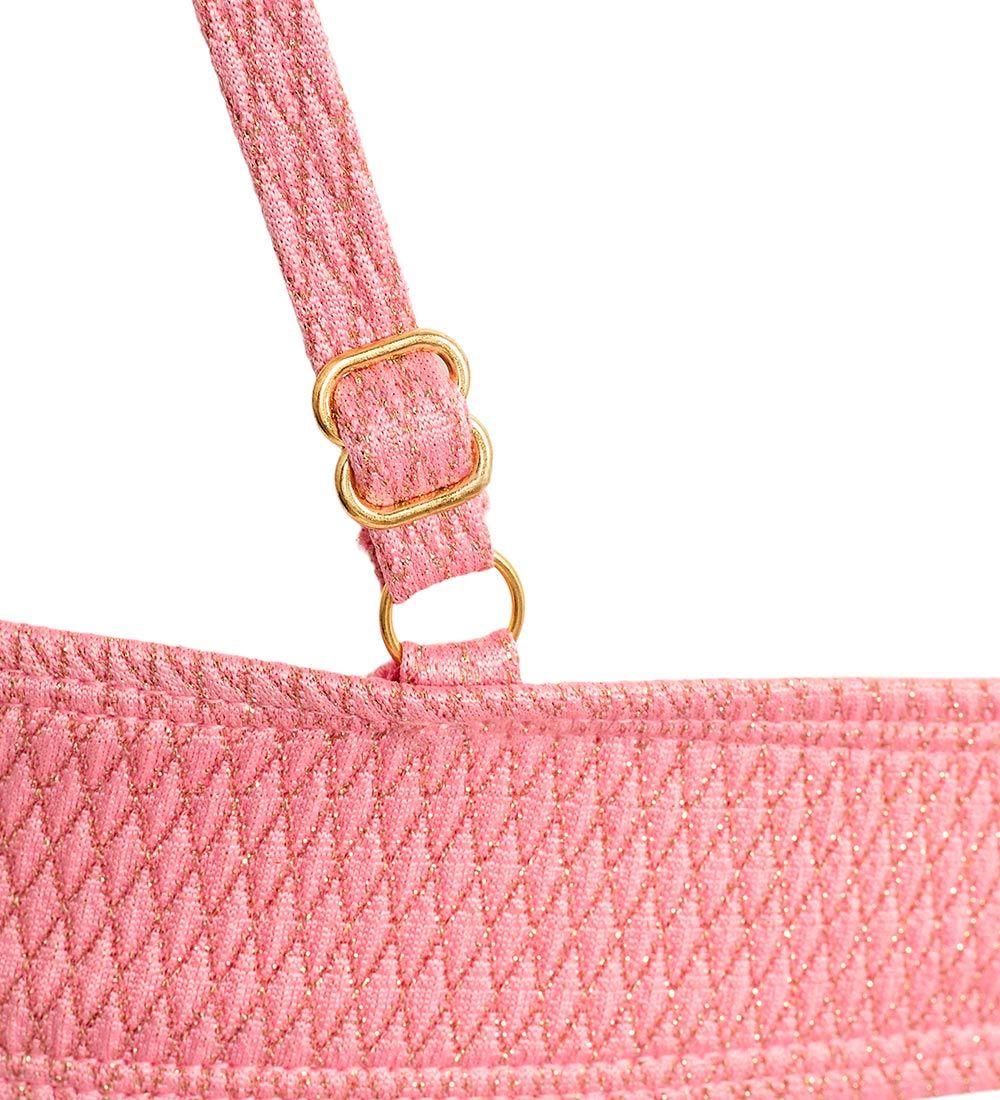 Sofie Schnoor Girls Bikini - Pink m. Guld-tråd