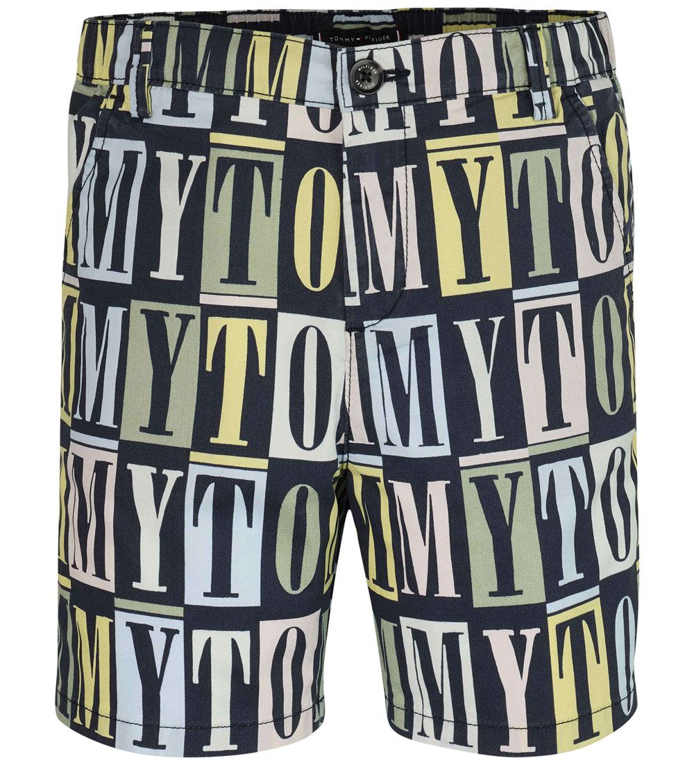 Tommy Hilfiger Shorts - Tommy AOP - Desert Sky