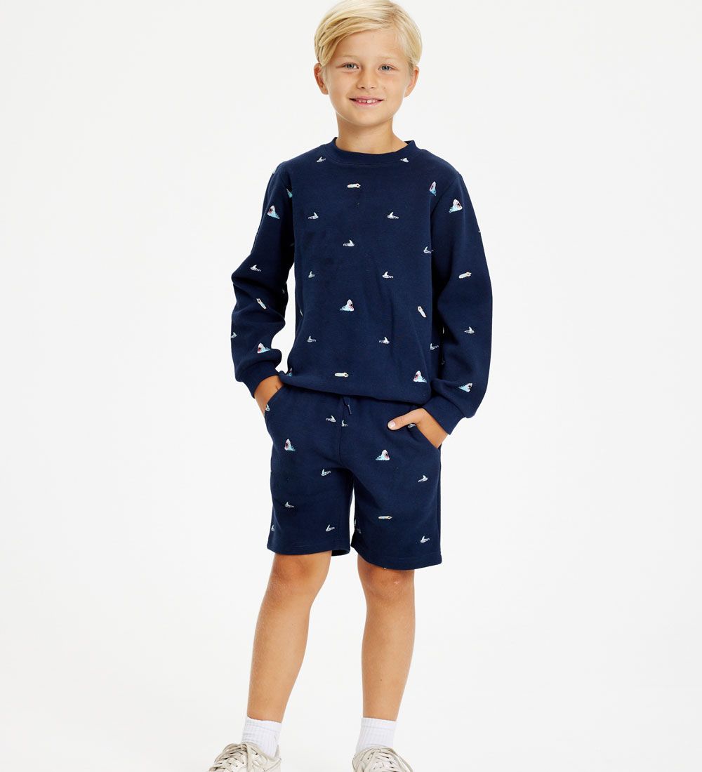 The New Sweatshorts - TnGiuseppe - Navy Blazer