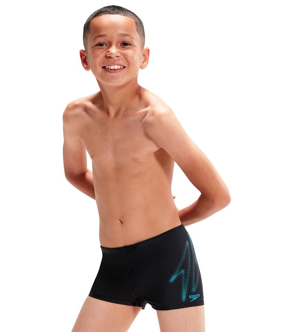Speedo Badebukser - Hyper Boom Placement - Sort/Blå