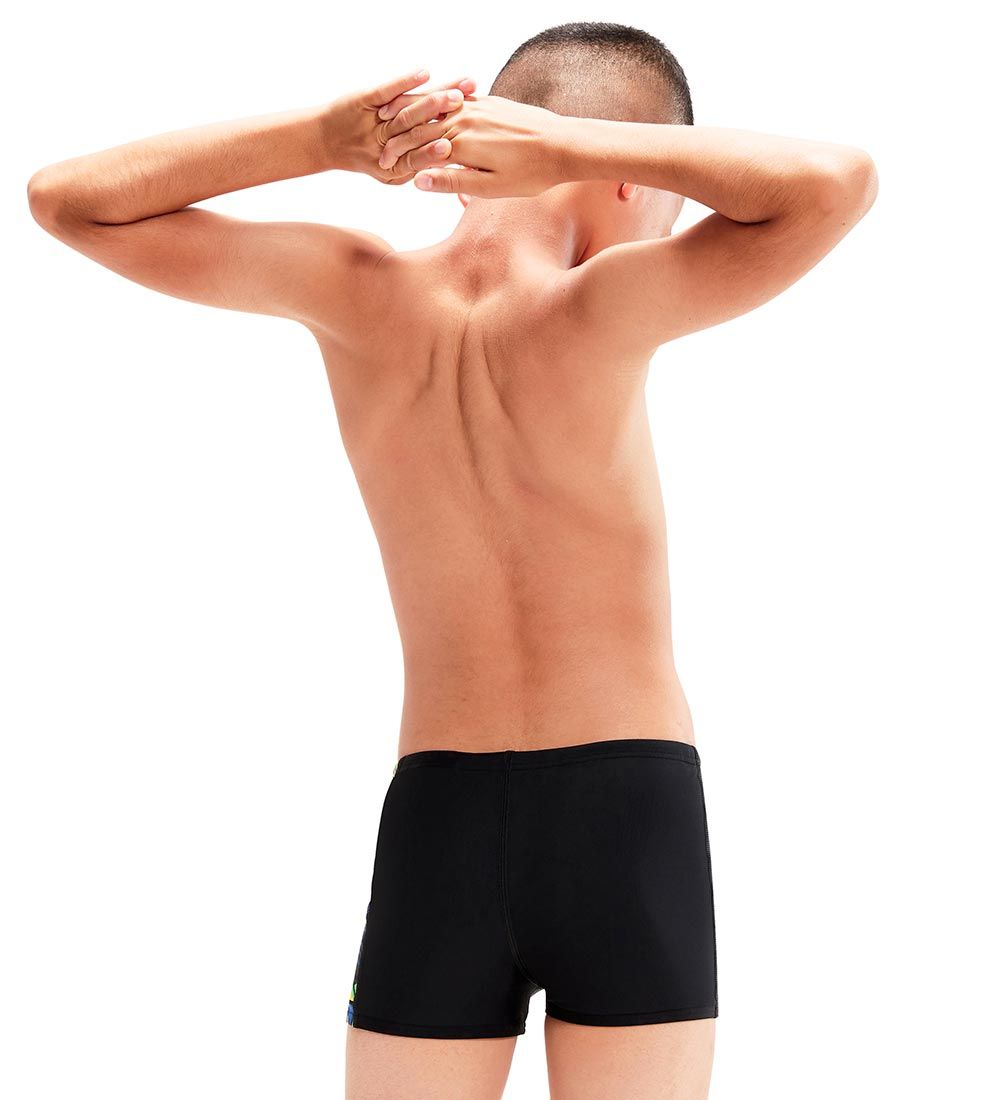 Speedo Badebukser - Hyper Boom Placement - Sort/Blå