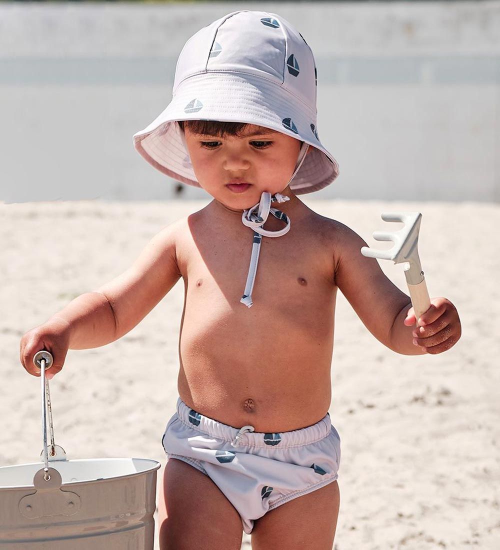 Petit Crabe Blebadebukser - Leo - UV50+ - Sand Boat