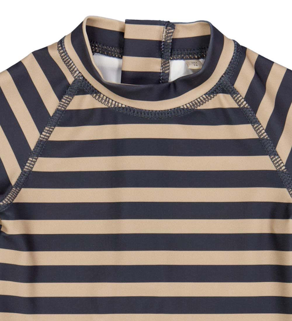 Wheat Badeheldragt - Cas - UV40+ - Ink Stripe