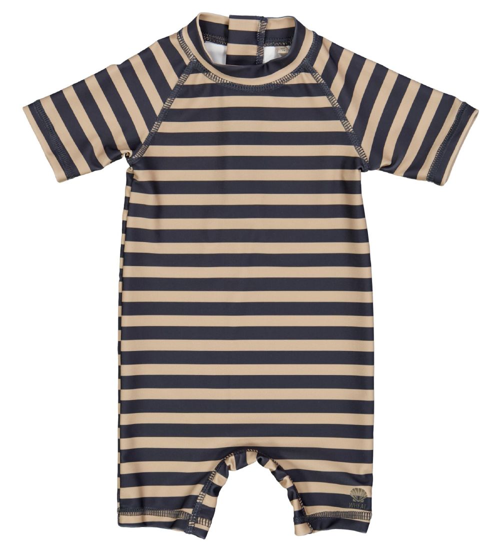 Wheat Badeheldragt - Cas - UV40+ - Ink Stripe