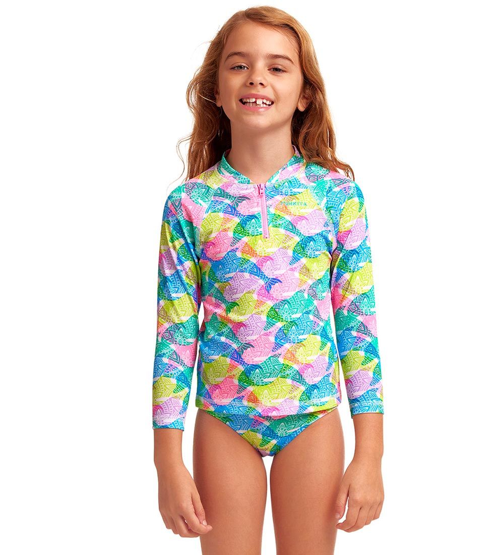 Funkita Badebluse - UV50+ - Zippy Rash - Pastel Porpie