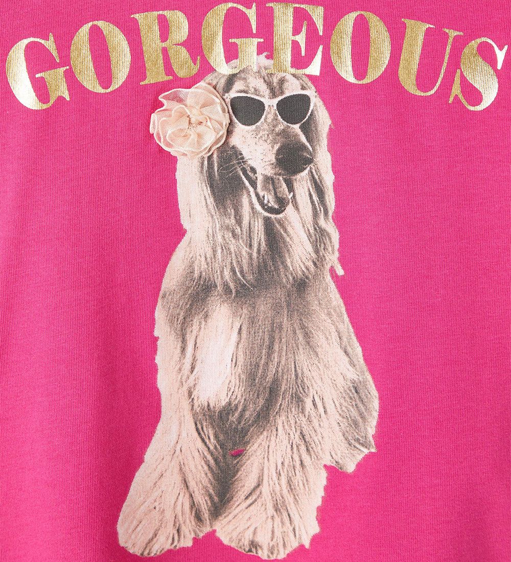 Name It T-shirt - NmfBeverly - Pink Yarrow