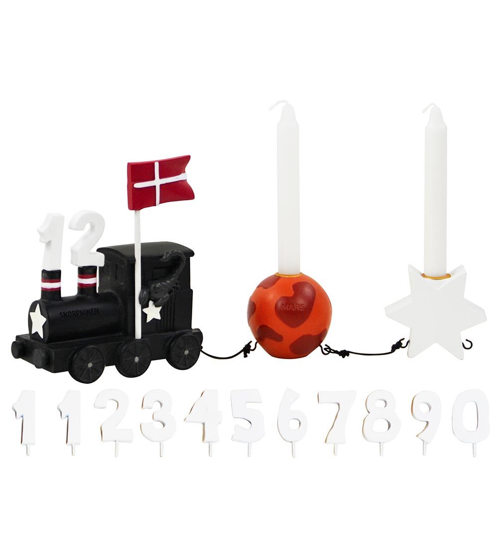 Kids by Friis Fødselsdagstog - Stjernetegn/Planet - Skorpionen