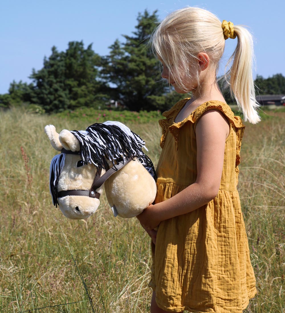 by ASTRUP Kæphest - 68 cm - Blond m. Kort Manke
