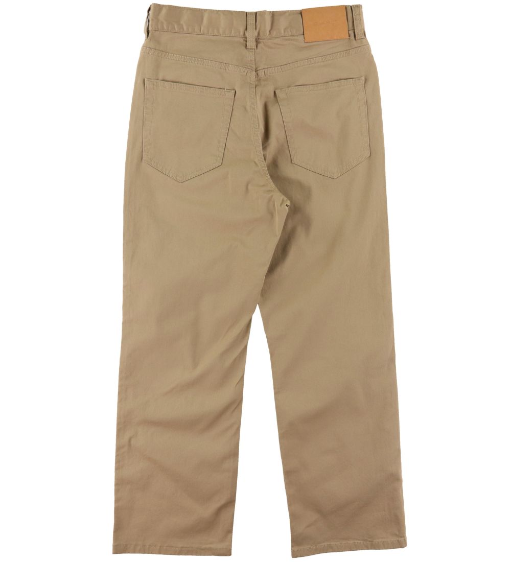 GANT Chinos - Loose Fit - Dark Khaki