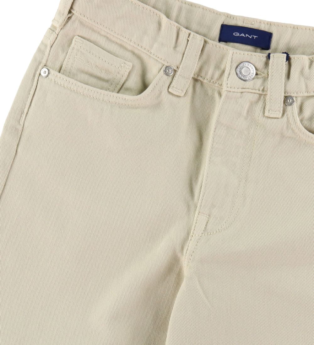 GANT Jeans - Wide Fit - Putty