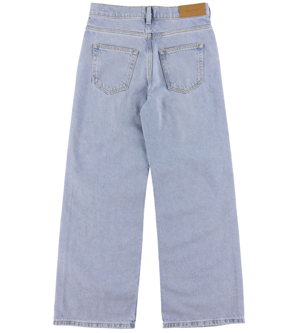 GANT Jeans - D2. Wide - Lysebl