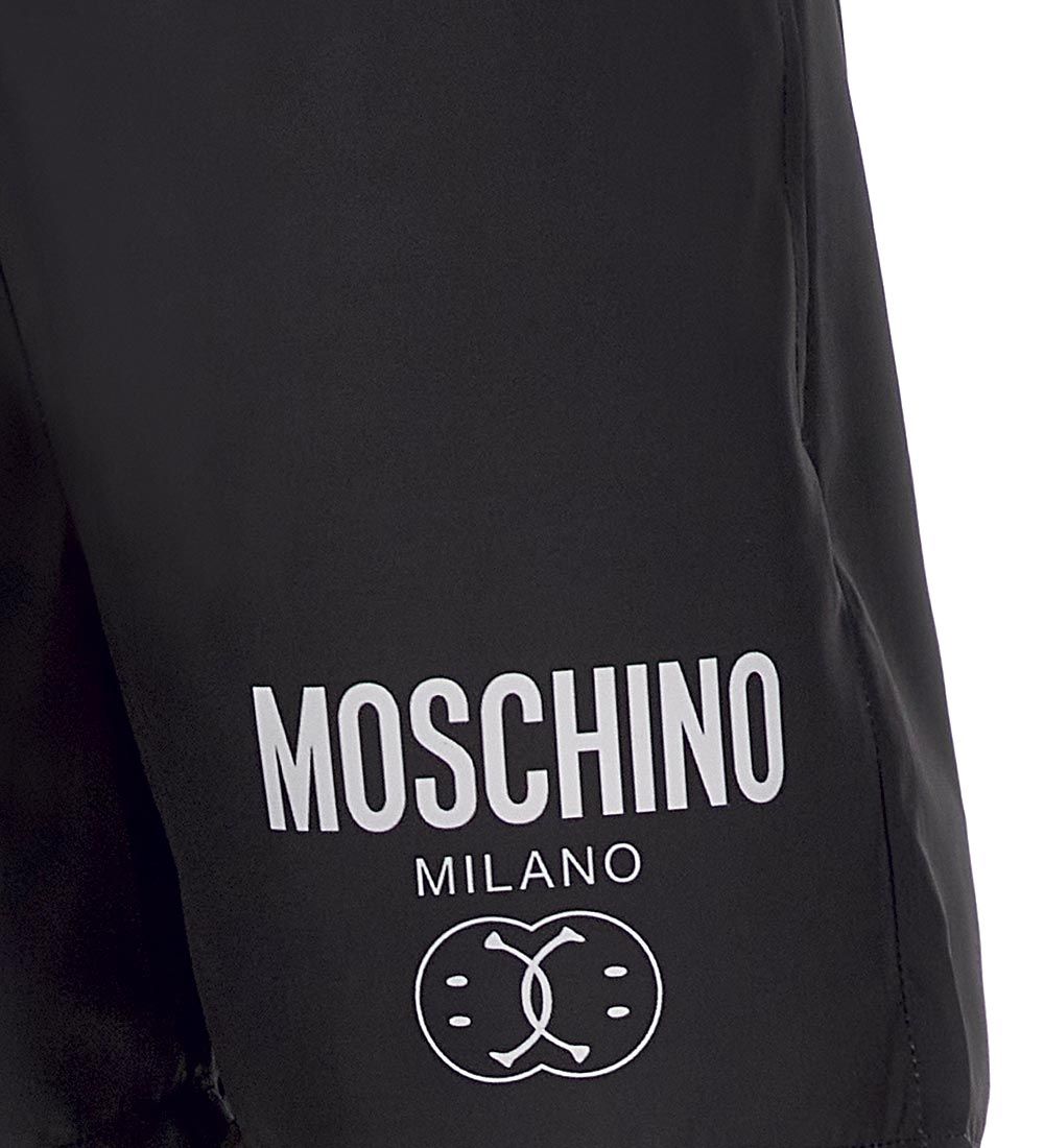 Moschino Badeshorts - Sort m. Hvid