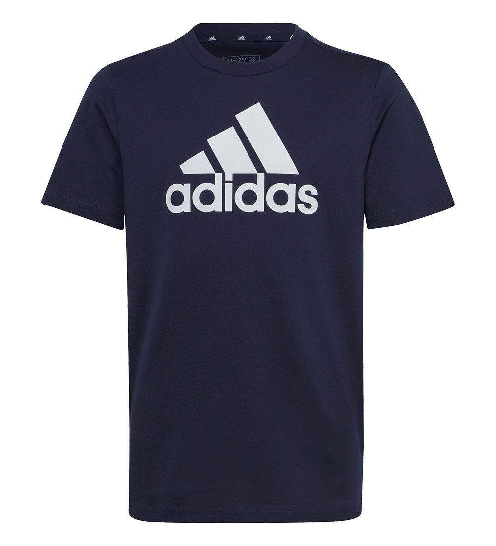 adidas Performance T-shirt - Navy m. Logo