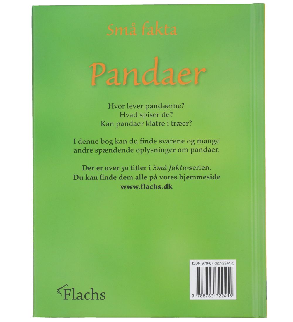 Gads Forlag Bog - Små Fakta - Pandaer - Dansk