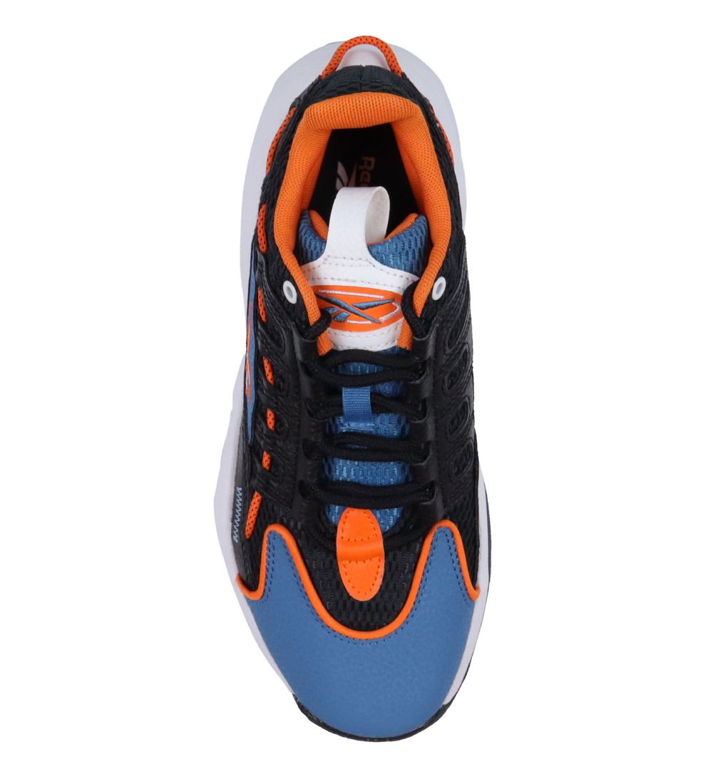 Reebok Sko - Solution Mid - Sort/Blå/Orange