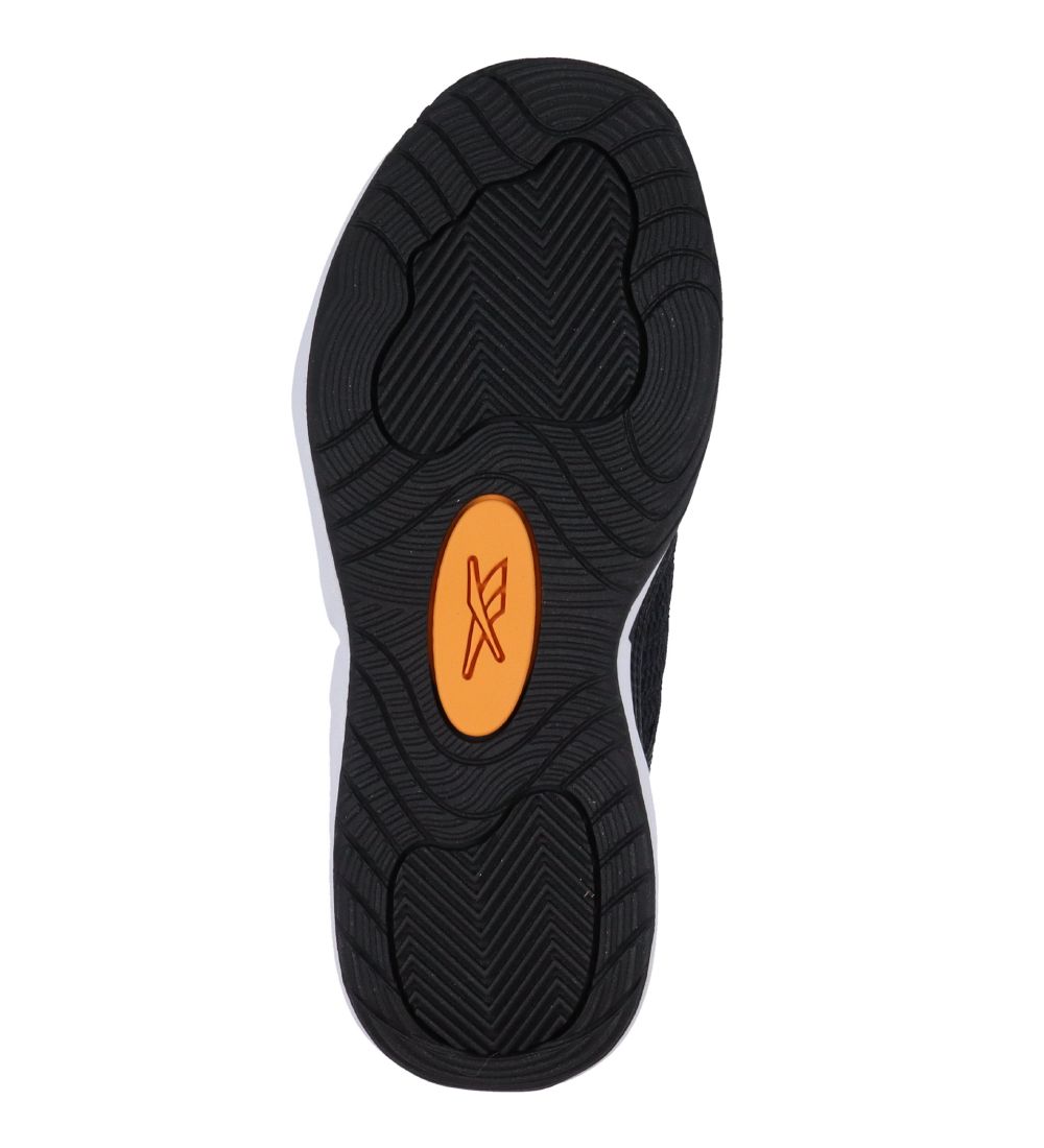 Reebok Sko - Solution Mid - Sort/Blå/Orange