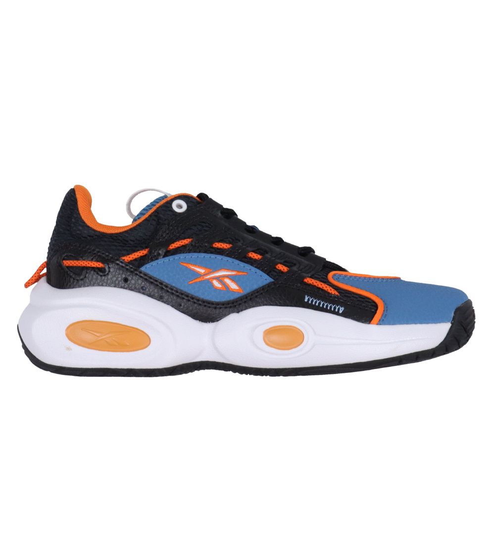 Reebok Sko - Solution Mid - Sort/Blå/Orange