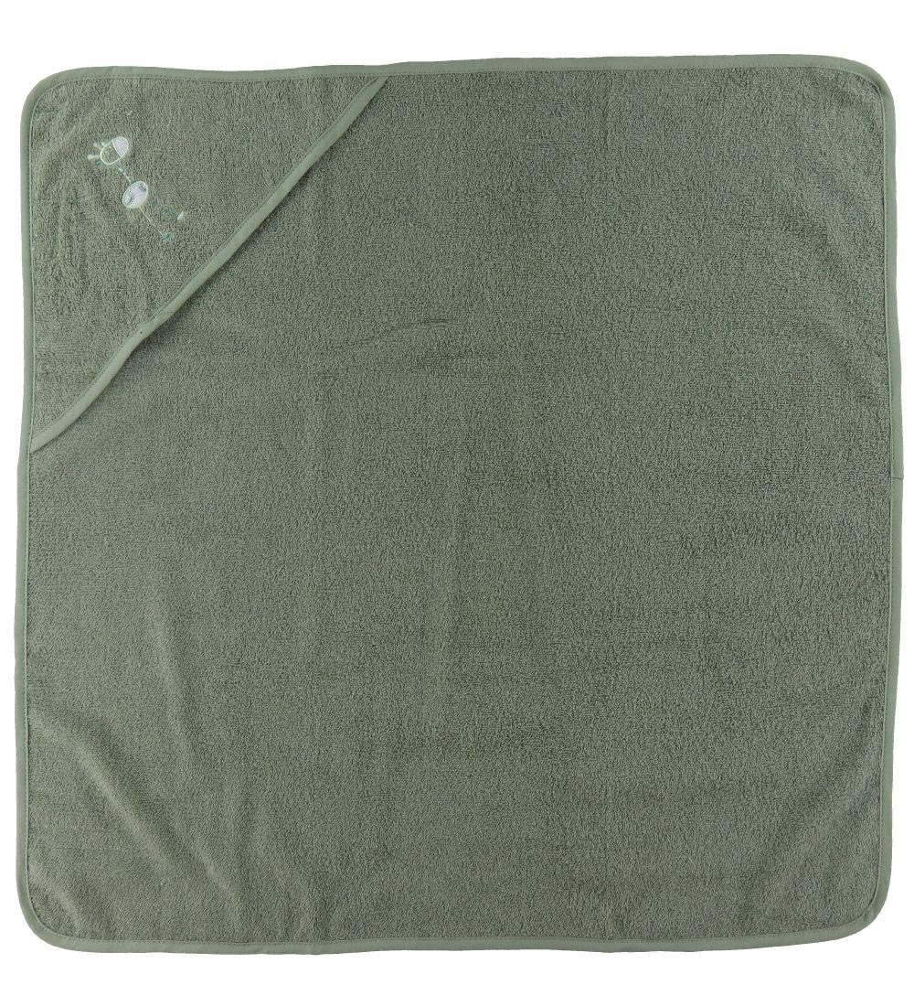 Nørgaard Madsens Badeslag - 80x80 cm - Grøn m. Giraf