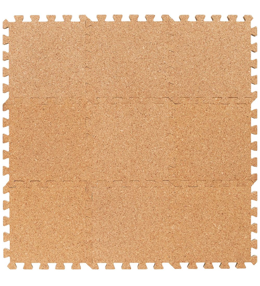BabyDan Legegulv - 90x90 cm - Kork