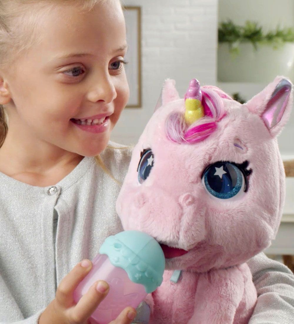 Club Petz Interaktiv Bamse - Dansk - Baby Enhjørning - Pink