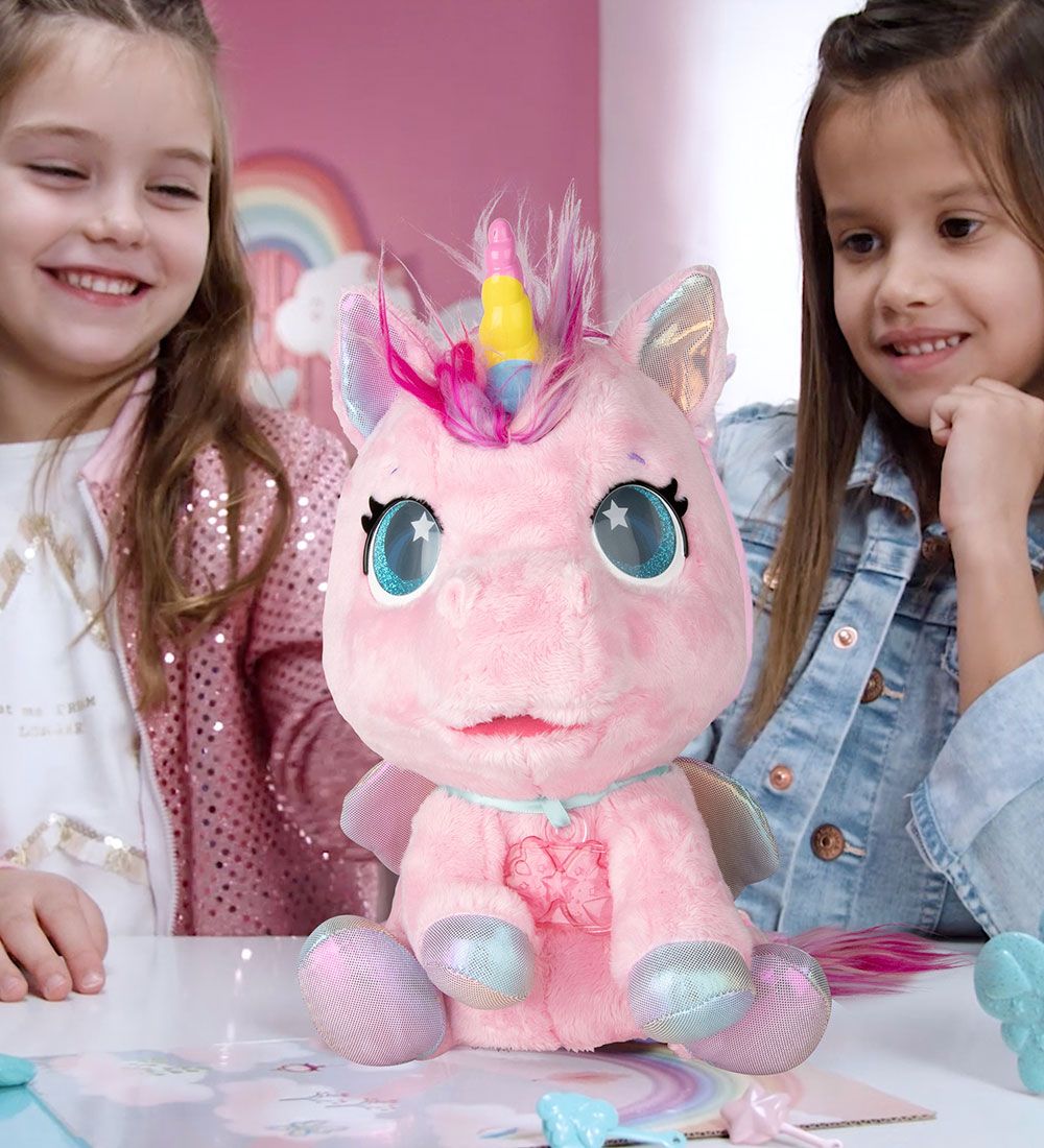 Club Petz Interaktiv Bamse - Dansk - Baby Enhjørning - Pink