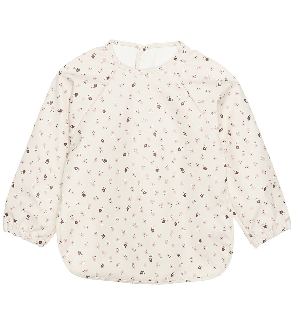 CeLaVi Forklæde - PU - Perfectly Pale m. Blomster