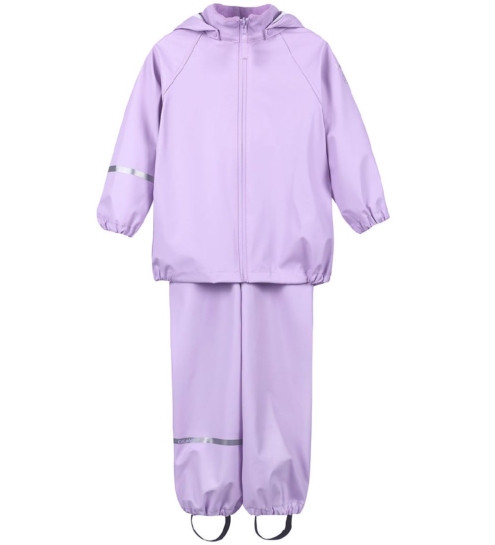 CeLaVi Regntøj - Recycled PU - Purple Rose