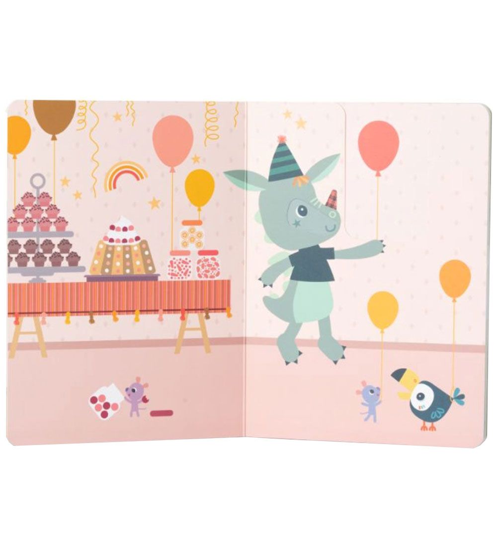 Lilliputiens Aktivitetsbog - Pop-Up Book - Birthday Party
