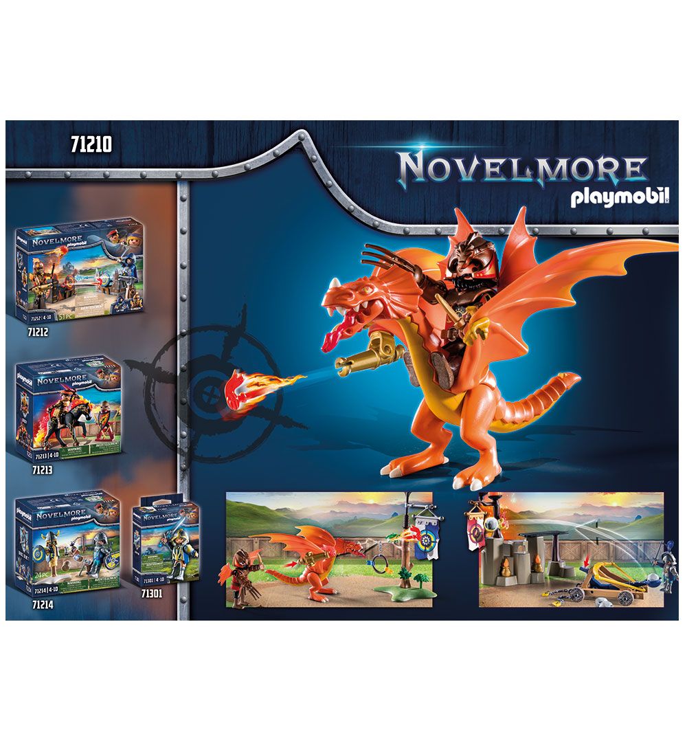 Playmobil Novelmore - Kamparena - 71210 - 92 Dele