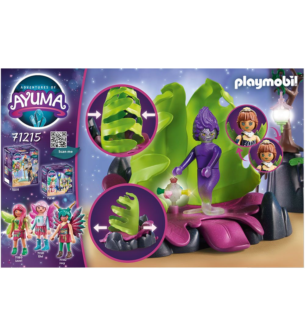 Playmobil Ayuma - Tågefælde - 71215 - 47 Dele