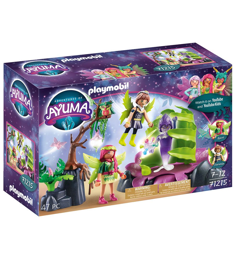 Playmobil Ayuma - Tågefælde - 71215 - 47 Dele