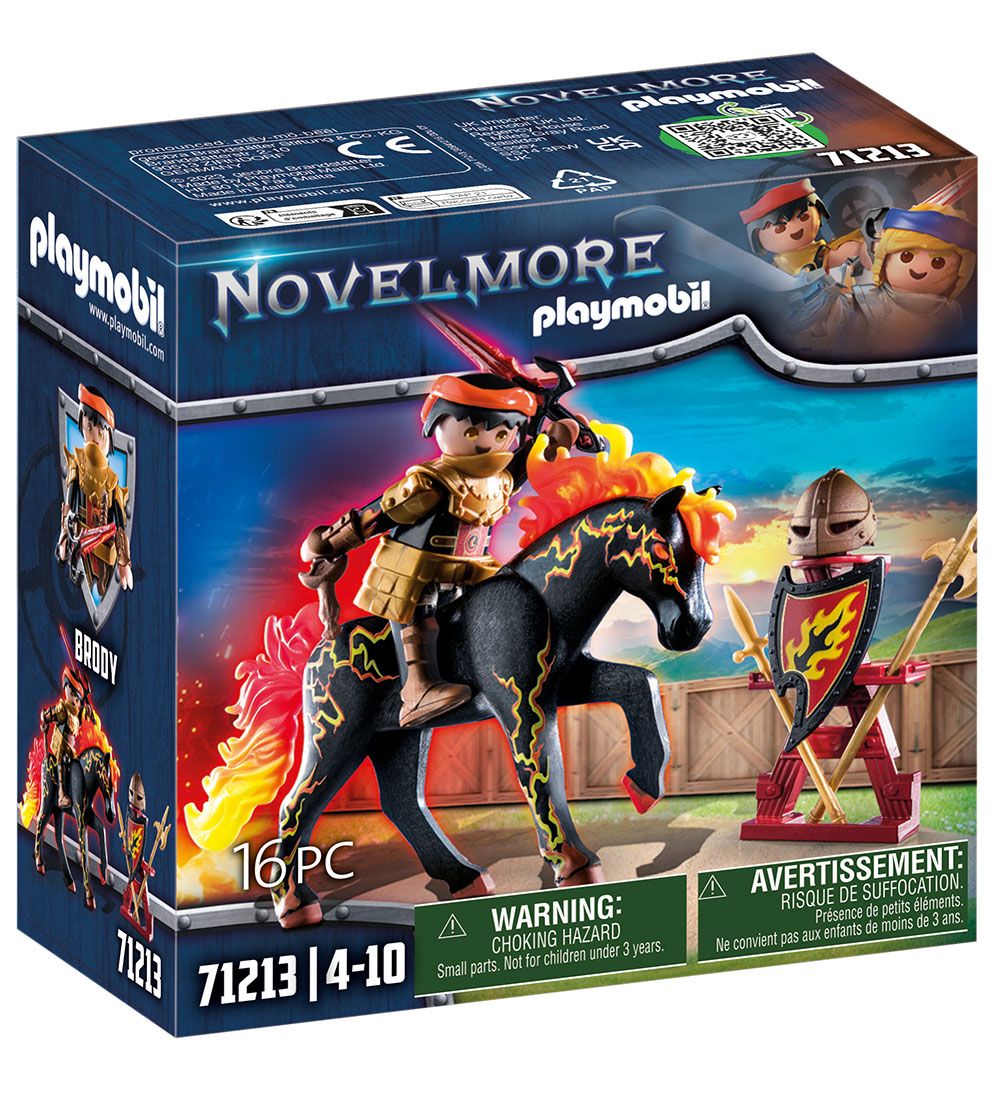 Playmobil Novelmore - Burnham Raiders - Ildridder - 71213 - 16 D