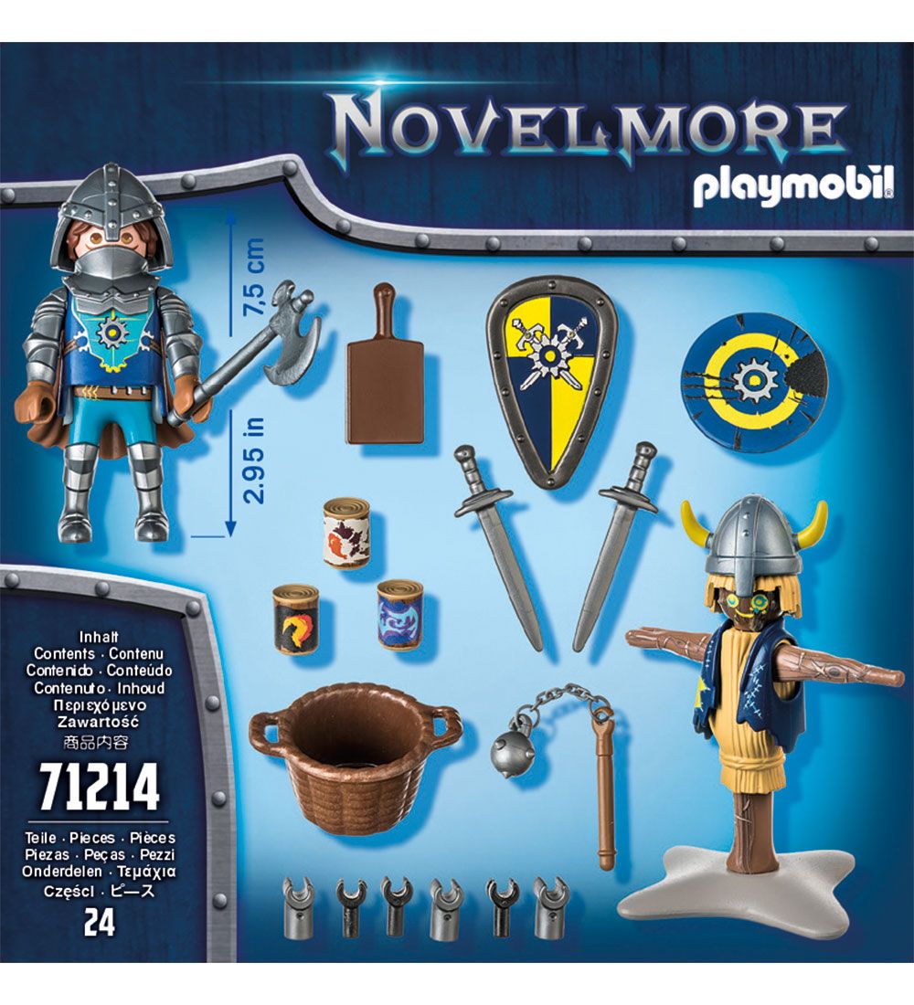 Playmobil Novelmore - Kamptræning - 71214 - 24 Dele