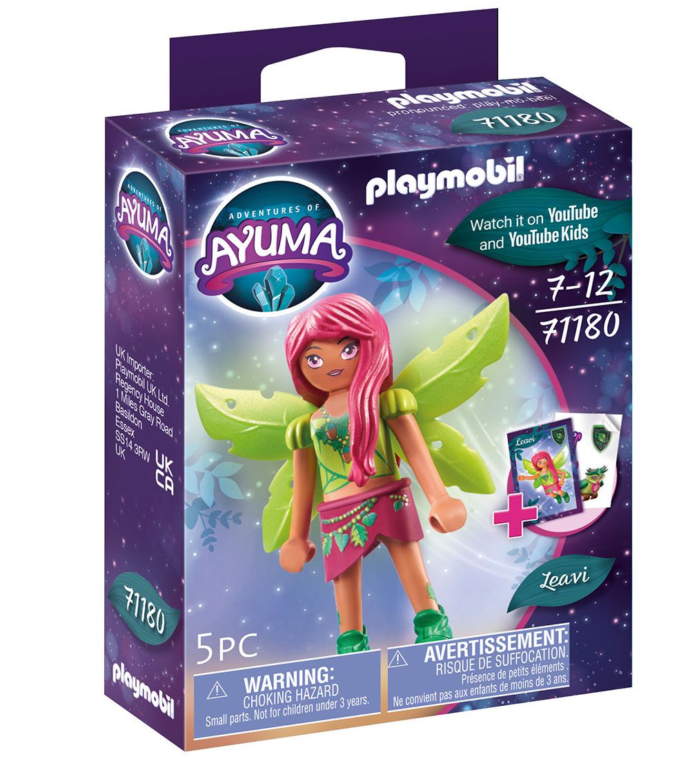 Playmobil Ayuma - Skovfeen Leavi - 71180 - 5 Dele
