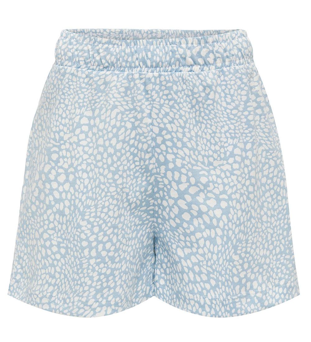 Kids Only Shorts - KogMay - Clear Sky/Petra Leo White